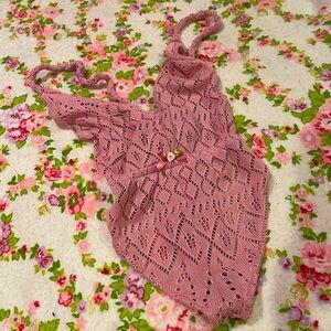 Yandy Roma Coquette Pinup Girl Lingerie Sleep Romper